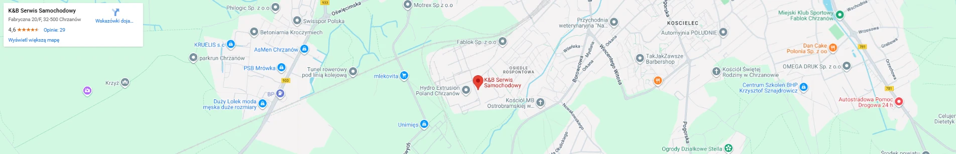 autoryzowany serwis dla flot firmowych chrzanów